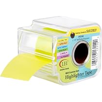Lee Products Co. Ruban surligneur amovible de 4,2 cm de large